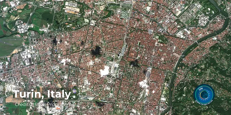 Turin image captured by ArgoMoon satellite