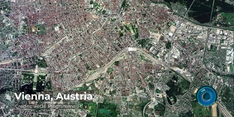 Vienna image captured by ArgoMoon satellite